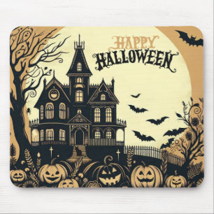 Tapis De Souris L'art d'Halloween vintage