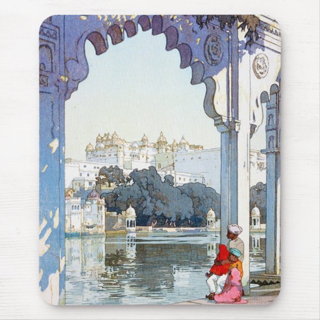 Tapis De Souris L'art du palais oriental Yoshida Hiroshi udaipur (Devant)