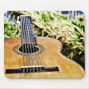 Tapis De Souris L'art guitare acoustique