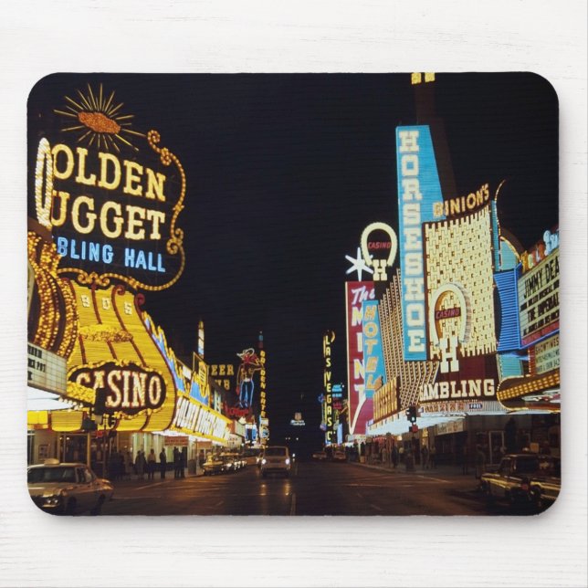 Tapis De Souris Las Vegas 1960 (Devant)