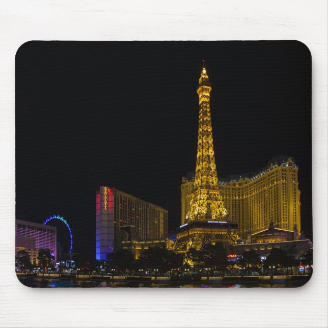 Tapis De Souris Las Vegas la nuit (Devant)