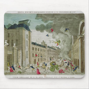 Tapis De Souris L'assassinat essayé de Napoleon Bonaparte