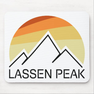 Tapis De Souris Lassen Peak California Retro