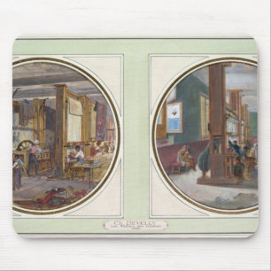 Tapis De Souris L'atelier de gobelins, 1840