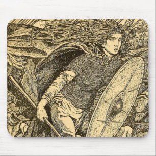 Tapis De Souris "Lathgertha" par Morris Meredith Williams