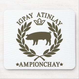 Tapis De Souris Latin de porc