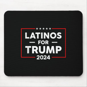 Tapis De Souris Latinos pour Trump 2024