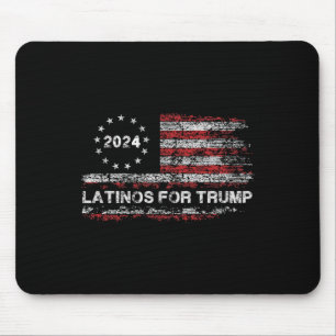 Tapis De Souris Latinos pour Trump 2024 - Élection du président Tr