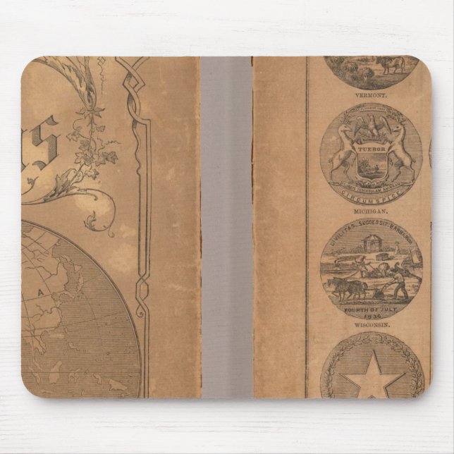 Tapis De Souris L'atlas d'accompagnement de Cornell (Devant)