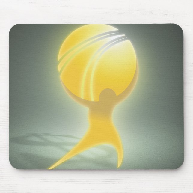 Tapis De Souris L'ATLAS officiel A GESTICULÉ le film MousePad (Devant)