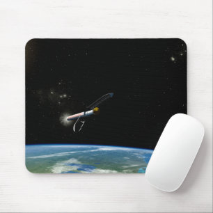 Tapis De Souris L'Atlas V541 Lance Le Véhicule En Orbite.