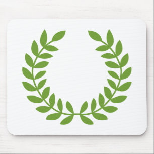 Tapis De Souris Laurel Wreath (Symbole grec ancien)