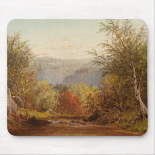 Tapis De Souris L'automne dans les Catskill - Charles W. Knapp