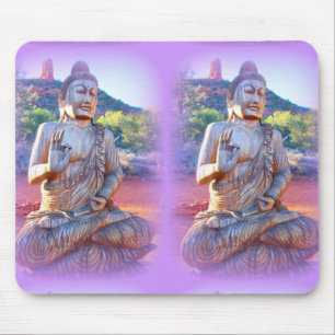 Tapis De Souris lavande aura buddhas