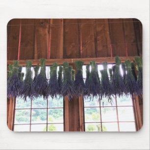 Tapis De Souris Lavande pendue dans une grange