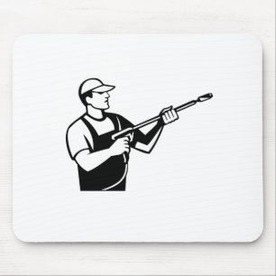 Tapis De Souris Lave-linge à l'eau avec lave-linge à pression