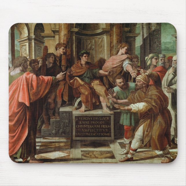 Tapis De Souris L'aveuglement d'Elymas (bande dessinée pour le (Devant)