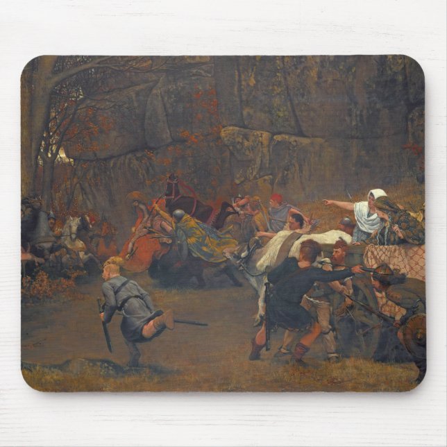 Tapis De Souris Lawrence Alma-Tadema - Gunthram Bose Et Ses (Devant)