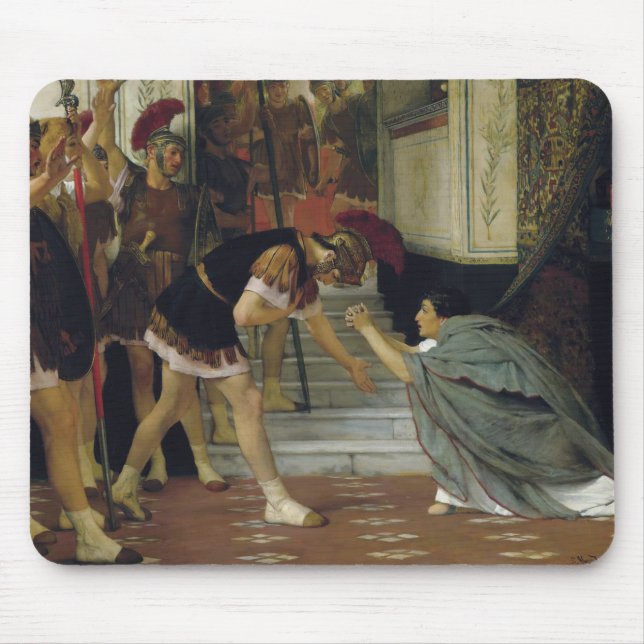 Tapis De Souris Lawrence Alma-Tadema - Proclamation de Claudius (Devant)