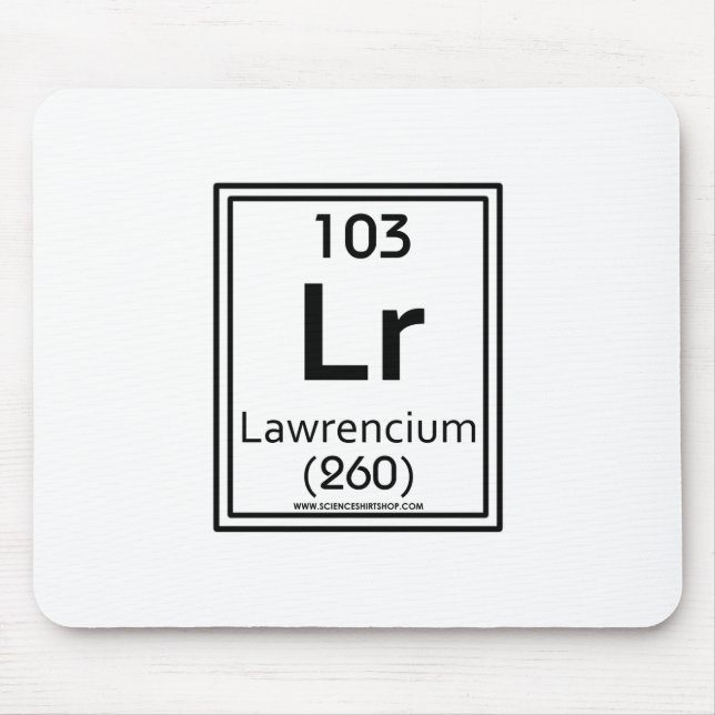 Tapis De Souris Lawrencium 103 (Devant)
