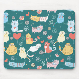 Tapis De Souris Lazy Cats
