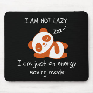 Tapis De Souris Lazy Panda Funny
