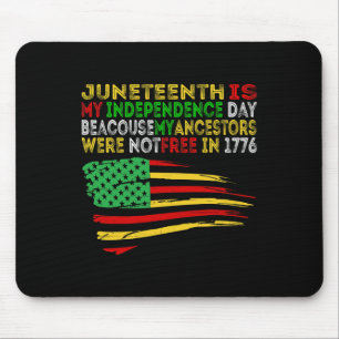 Tapis De Souris Le 11 Juillet Ma Fête De L'Indépendance Libre Ish 