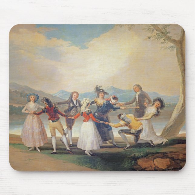 Tapis De Souris Le B d'homme aveugle de Francisco Jose de Goya y (Devant)