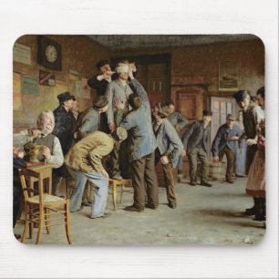 Tapis De Souris Le Bain de Pieds Inattendu, 1895