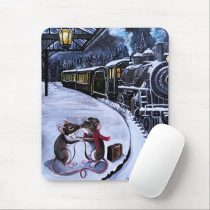 Tapis De Souris Le baiser d'adieu Peinture d'Alfred Fox
