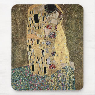 Tapis De Souris Le baiser de Gustav Klimt (vers 1908)