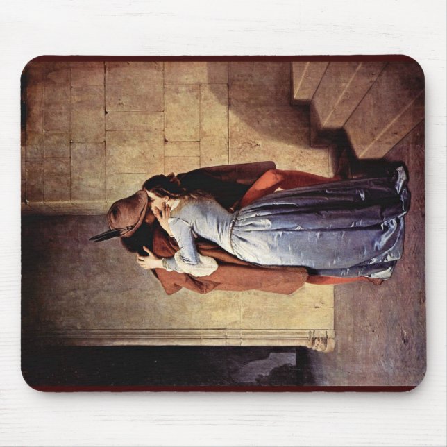 Tapis De Souris Le baiser par Hayez Francesco (Devant)