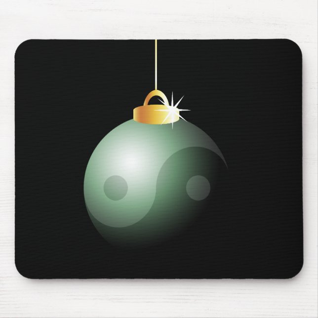 Tapis De Souris Le bal de Noël de Yin Yang (Devant)