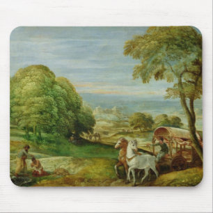 Tapis De Souris Le baptême de l'eunuque éthiopien