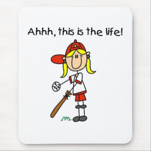 Tapis De Souris Le baseball est la vie