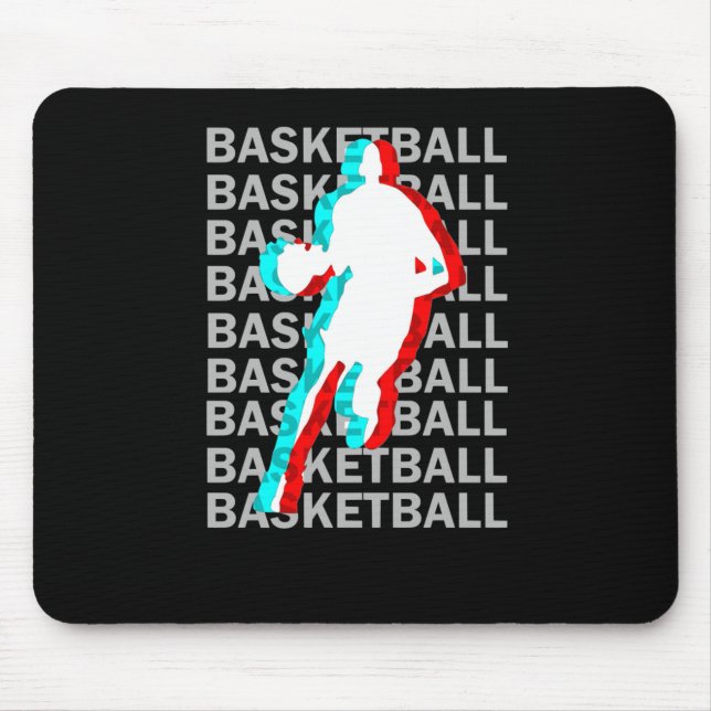 Tapis De Souris Le Basket Est Ma Saison Préférée 3 (Devant)