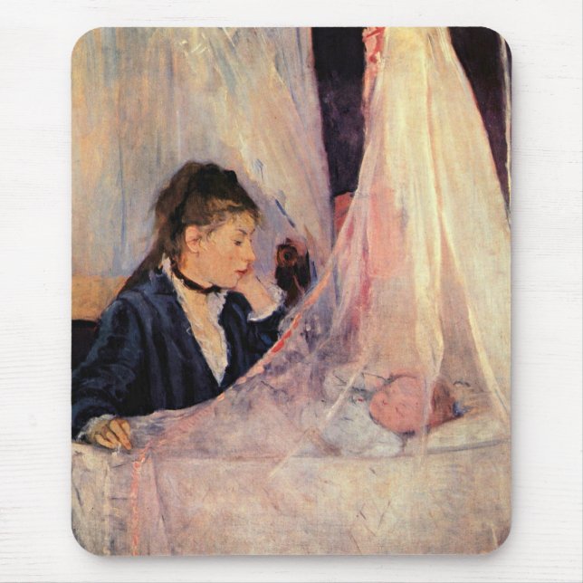 Tapis De Souris Le Berceau, célèbre peinture, (Devant)