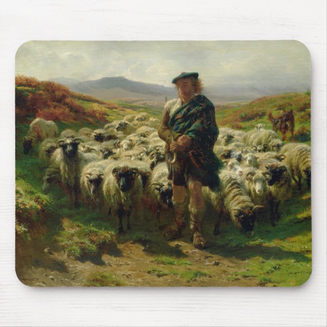 Tapis De Souris Le berger des Highlands, 1859 (Devant)