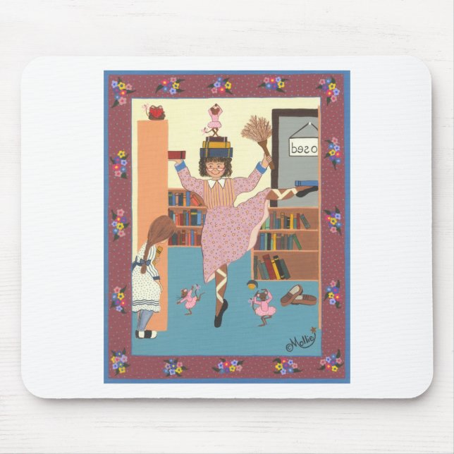Tapis De Souris Le bibliothécaire de danse (Devant)