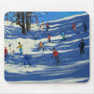Tapis De Souris Le bleu ombrage Morzine