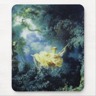 Tapis De Souris LE bleu vert SWING jaune