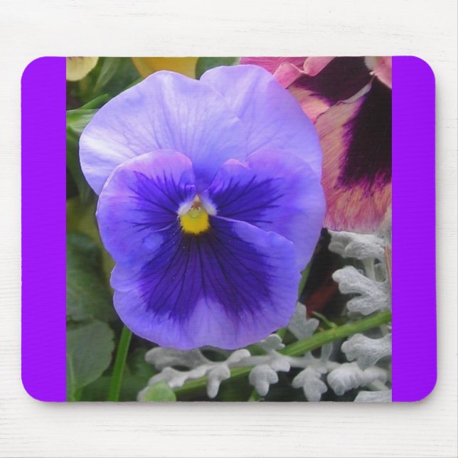 Tapis De Souris Le Blue Pansy (Devant)
