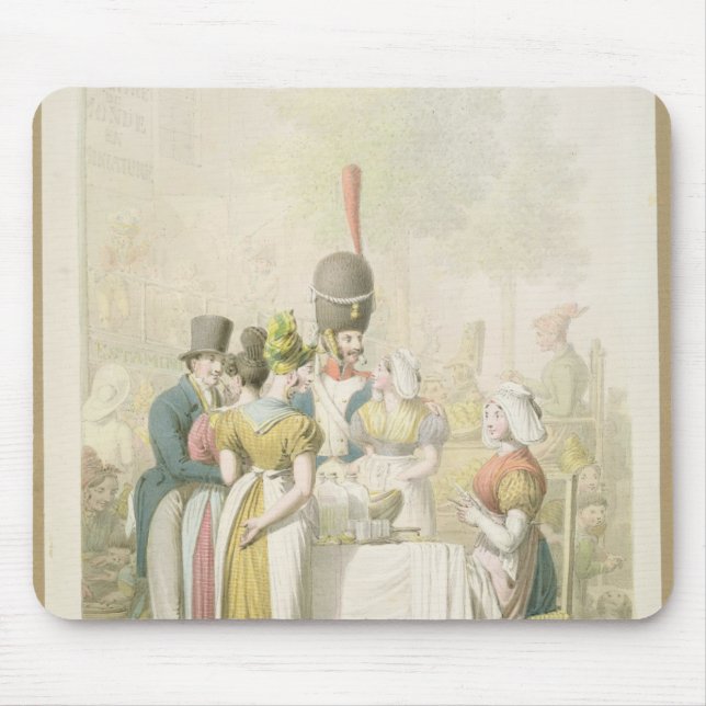 Tapis De Souris Le boulevard du Temple, du 'tableau De (Devant)