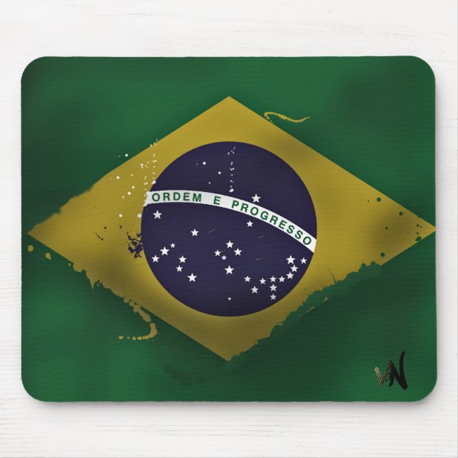 Tapis De Souris le Brésil, (Devant)