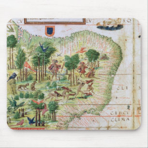 Tapis De Souris Le Brésil des 'atlas de Miller