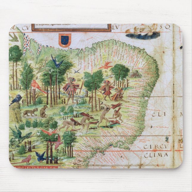 Tapis De Souris Le Brésil des 'atlas de Miller (Devant)