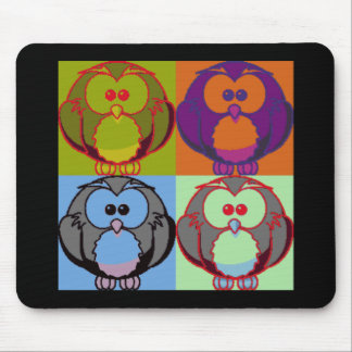 Tapis De Souris Le bruit va le hibou