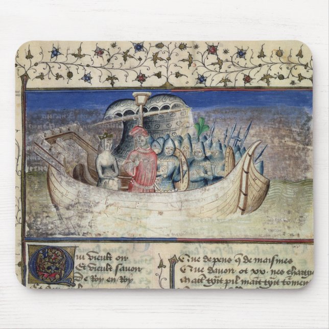 Tapis De Souris Le Brutus le Trojan place la voile pour la (Devant)