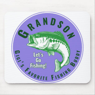 Tapis De Souris Le Buddy de pêche favori de Mimi