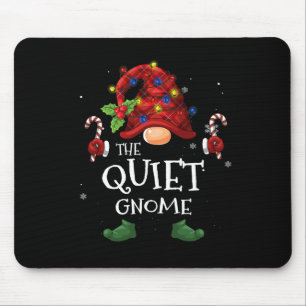 Tapis De Souris Le Buffle Gnome Calme A Jeté La Lumière De L'Arbre